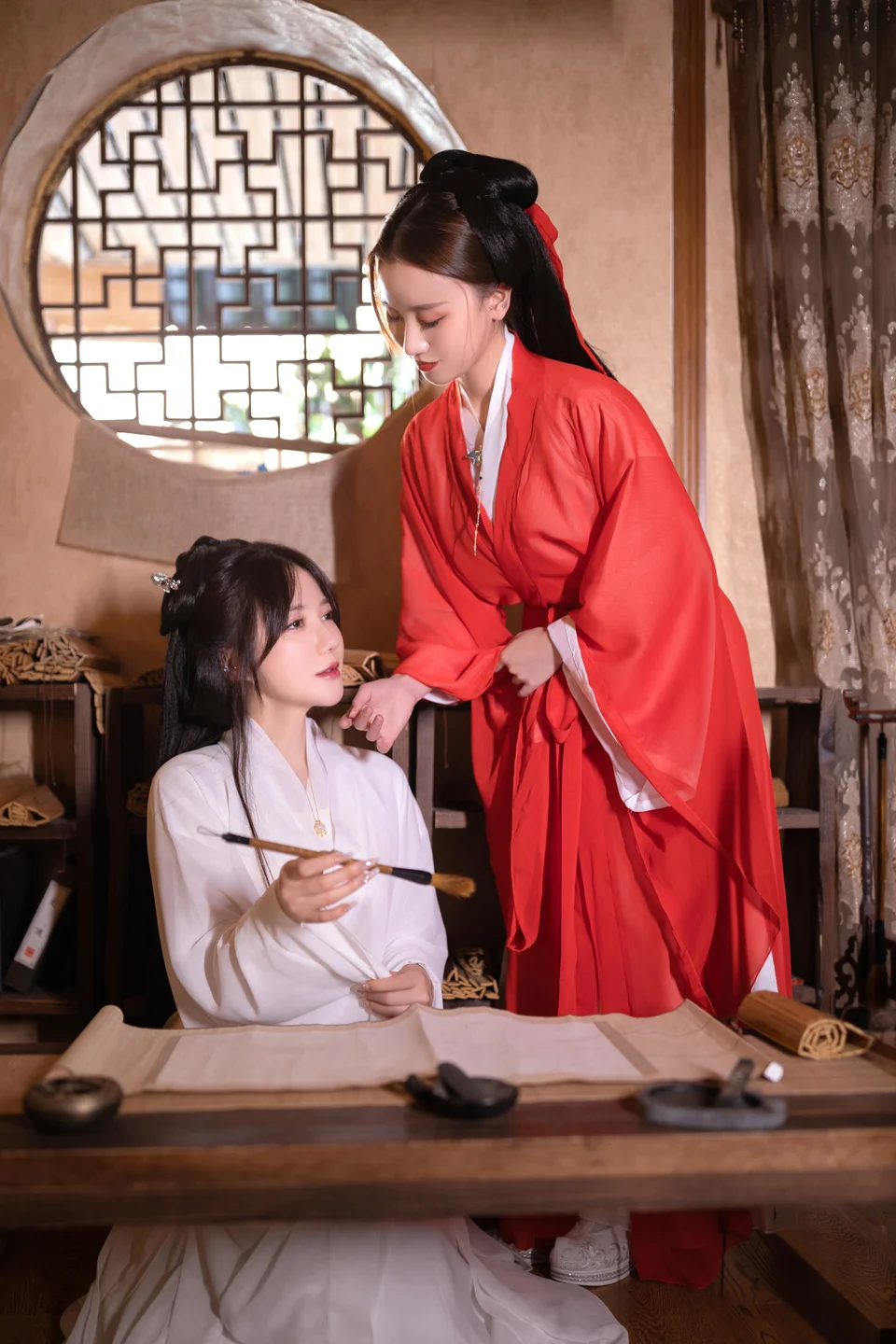 鱼子酱Fish - 双人古装 [154P-1.27GB]  tg@simisebaisi 【丝足阁】154.webp